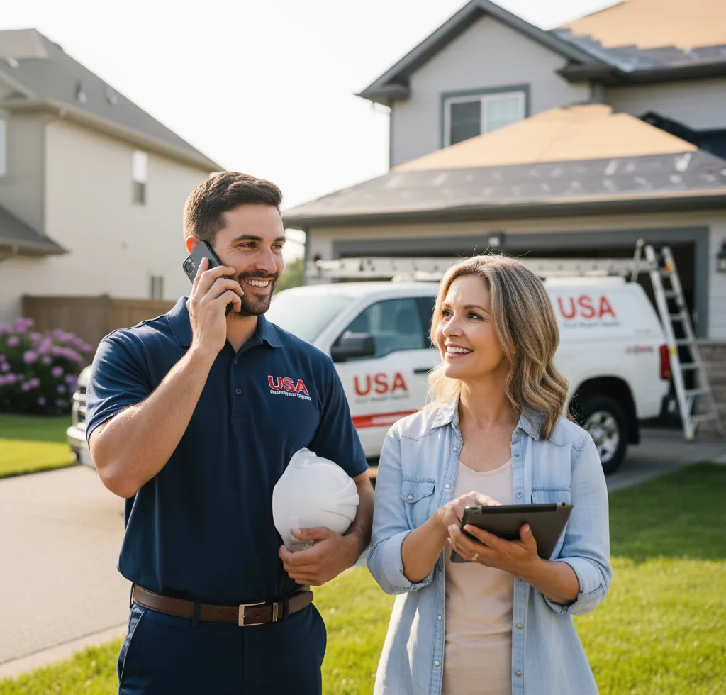 USA Roof Repair Experts customer support in Hampton Falls